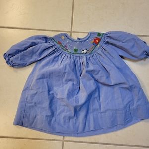 Smocked Carriage Boutique Dress